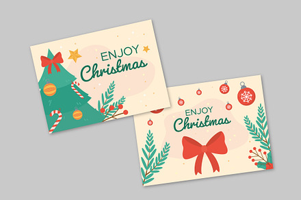 Merry Christmas Greeting Cards, a Templates & Theme by studiogstock