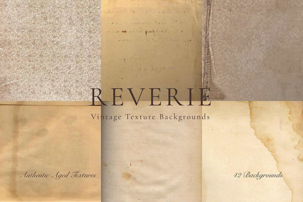 Authentic Vintage Paper Backgrounds, a Background Graphic by Eclectic Anthology (Photo 7 of 13)