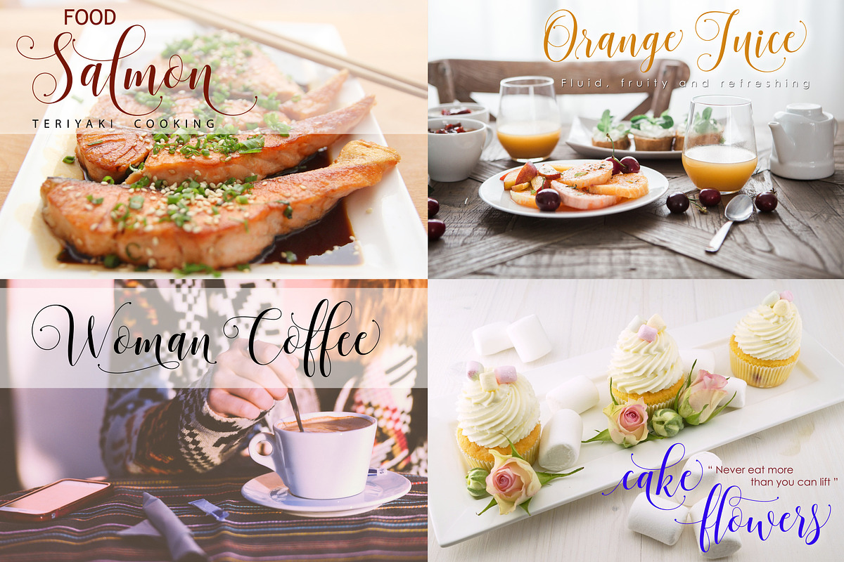 Sadhira Script, a Script Font by Barland Design (Photo 8 of 13)