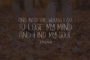 Walk in the Woods Open Type SVG, a Handwritten Font by Jodi Van der Kruik (Thumbnail 3 of 5)
