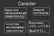 Mafya, a Serif Font by Kenrichi (Thumbnail 4 of 6)