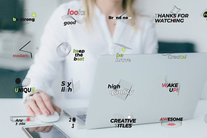 Creative Titles for DaVinci Resolve, a Templates & Theme by 2dfx