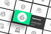 Approved | 25 Thin Line Icons, an Outline Icon by Alex Blogoodf (Thumbnail 14 of 15)