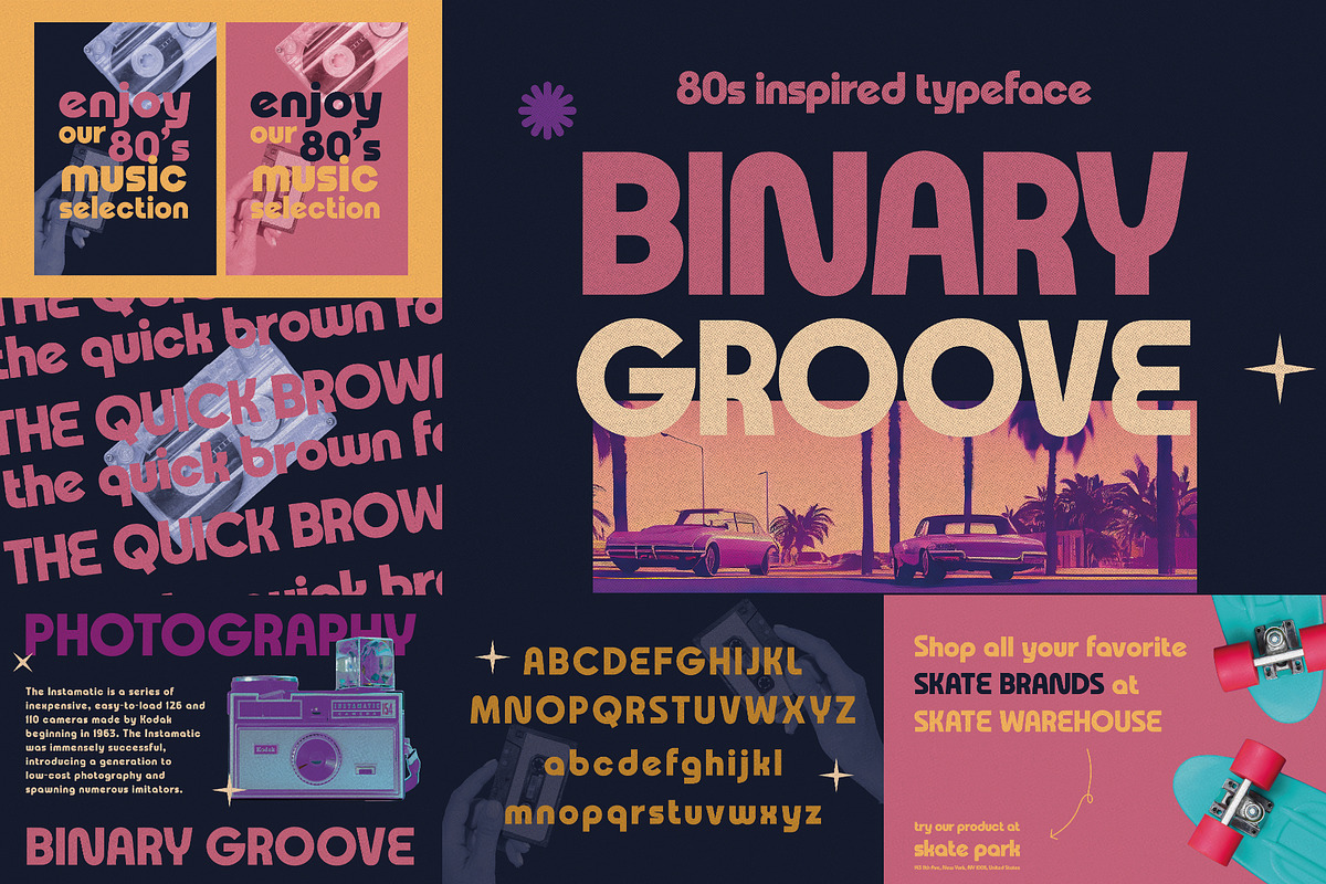 Tarantology Font Bundle (42 Fonts!), a Sans Serif Font by HipFonts (Photo 6 of 10)