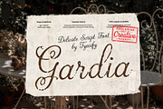 Gardia: Delicate Vintage Script Font, a Script Font by Tyasify (Thumbnail 2 of 7)