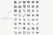 Monochrome Vectors, an Icon by Pixlsby.me (Thumbnail 2 of 4)