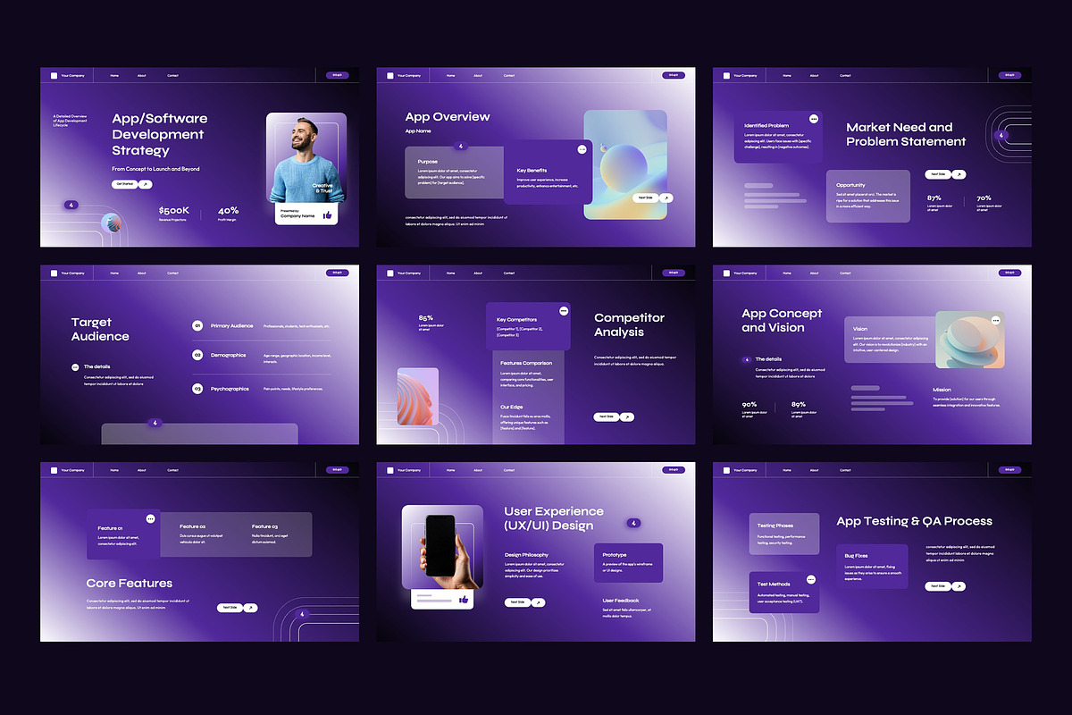 Apps Development Strategy Keynote, a Presentation Template by fakhroo (Photo 5 of 5)