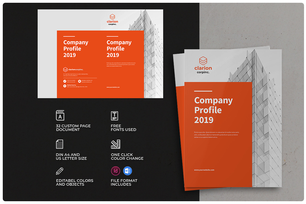 Company Profile, a Brochure Template by GraphicsEgg (Photo 9 of 9)