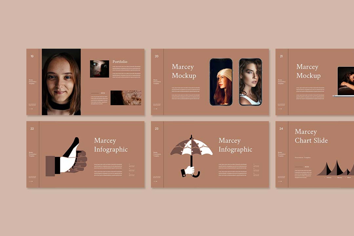 Marcey Presentation Template, a Presentation Template by Analogous Temp (Photo 4 of 5)