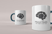 Minimalist Brain Logo Template, a Branding & Logo Template by YUDesignStore (Thumbnail 6 of 9)