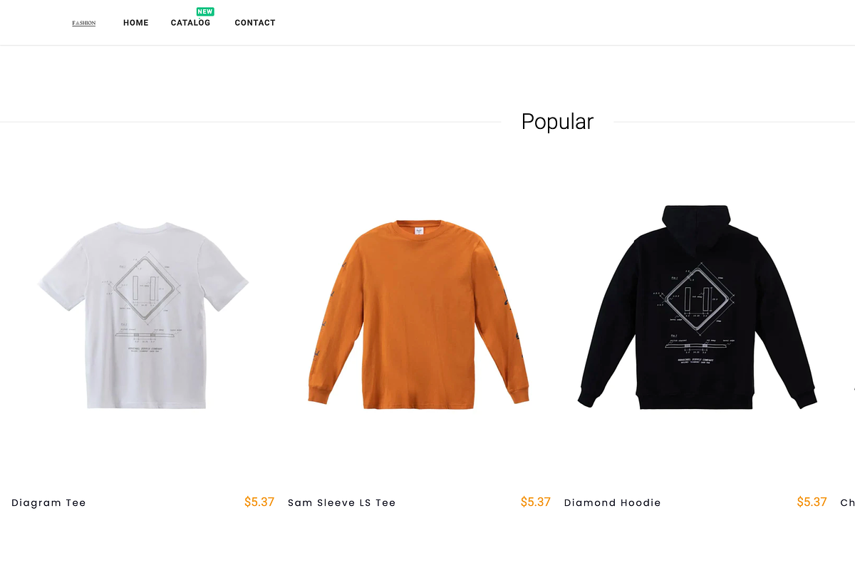Shopify Clothing eCommerce Theme, a Templates & Theme by Exclusive Themes (Photo 3 of 10)