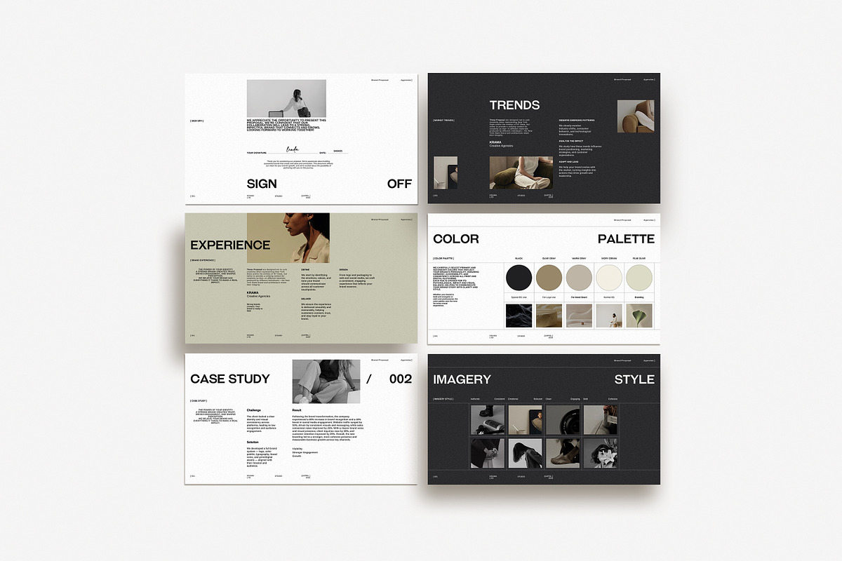 Brand Proposal Template, a Presentation Template by Studio Elevate (Photo 6 of 13)