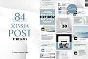 Instagram Template Canva Post Zen, a Social Media Template by Keikoya (Thumbnail 1 of 12)