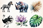 Watercolor Wildlife Nature Animals, an Illustration by Libby Wishes (Thumbnail 8 of 9)