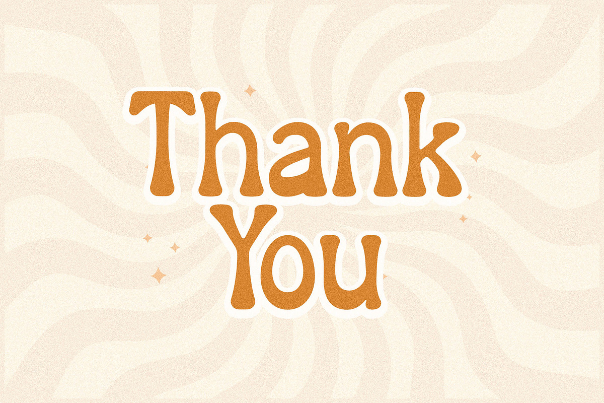 Fruits Delight a Groovy Retro Font, a Sans Serif Font by Storytype Studio (Photo 15 of 15)