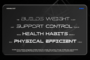 GC Bager - Futuristic Sans, a Sans Serif Font by Glyphonic (Thumbnail 10 of 15)