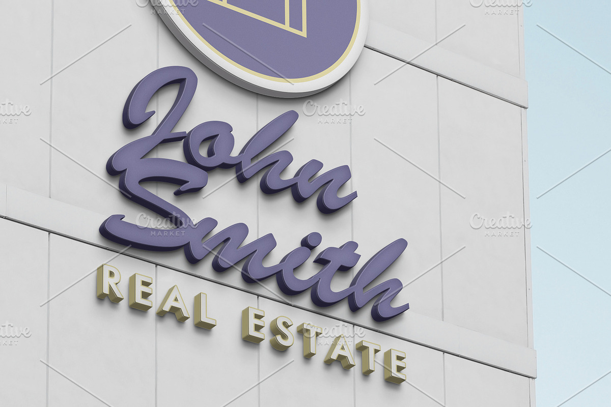 Elevation Signboard Mockups, a Product Mockup by Mint Actions (Photo 7 of 13)