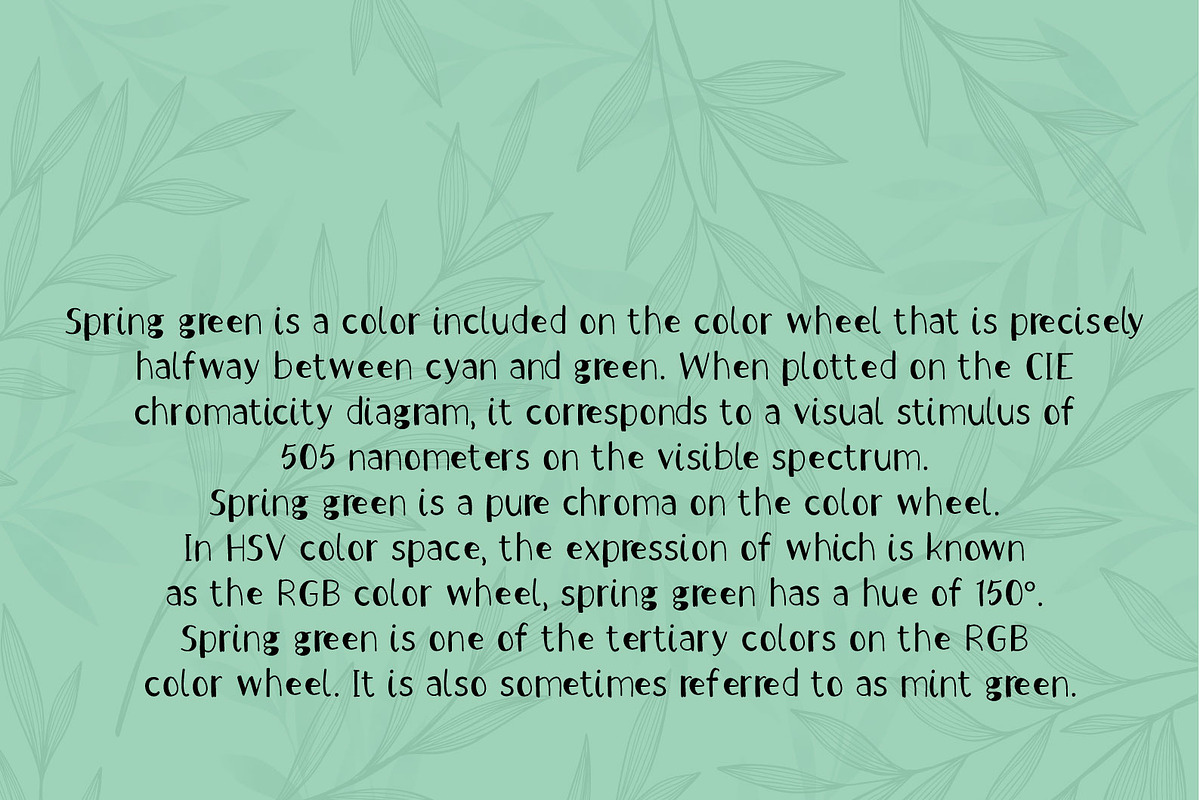 Mint Tea - Handwritten Font, a Font by NViolet (Photo 3 of 3)