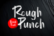 Rough Punch - Handbrush Font, a Handwritten Font by Sronstudio (Thumbnail 1 of 9)