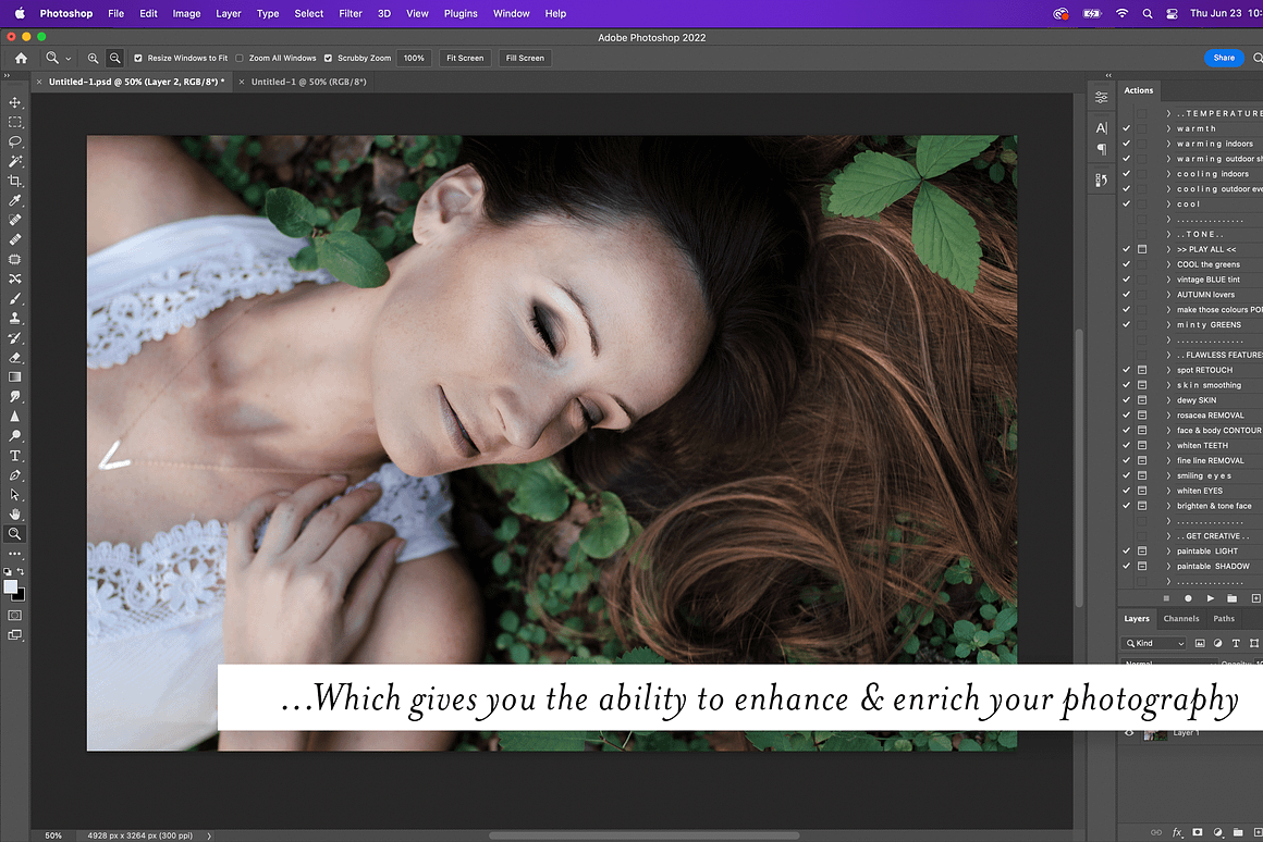 REVIVE Retouch Photoshop Actions, an Action Add-On by Ashley Alexandra Design (Photo 3 of 17)