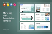 Marketing Plan PowerPoint Template, a Marketing Template by CreativeSlides (Thumbnail 1 of 8)