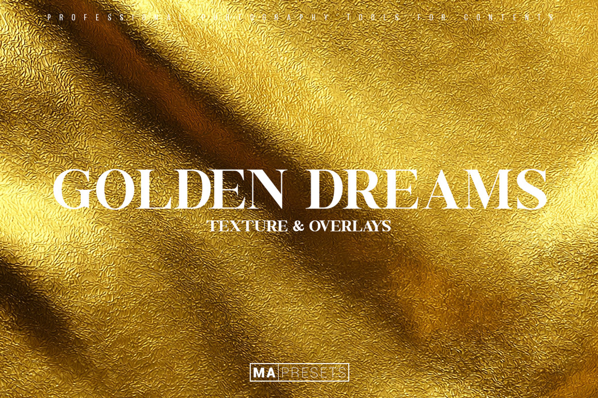 50 GOLDEN DREAMS TEXTURE, a Texture Graphic by MaPresets (Photo 1 of 2)