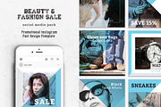 Fashion Sale Social Media Pack, a Social Media Template by ZAAS (Thumbnail 5 of 6)