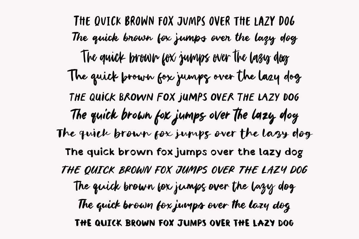 Brush Fonts Bundle, a Handwritten Font by Sofia Skoog (Photo 3 of 15)