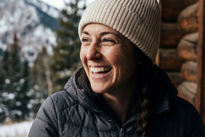 Joyful woman enjoying coffee, a Person Photo by Virgo Studio