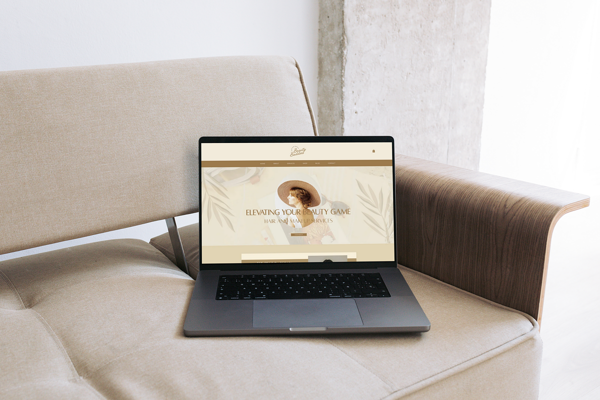 Wix Website Template Small Business, a Wix Template by Branding Babe Co. (Photo 9 of 10)