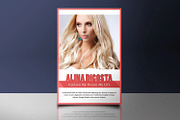 Model Comp Card Template, a Card Template by Template Shop (Thumbnail 2 of 4)