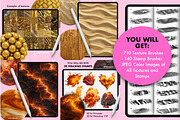 Procreate BUNDLE Texture brushes, a Brush Add-On by Revabrush (Thumbnail 2 of 7)