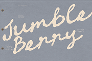 Jumble Berry — Playful Script Font, a Handwritten Font by nadispasibenko (Thumbnail 1 of 9)