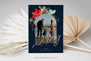 Christmas Card Template CC184