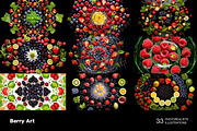 Berry Art. 33 images, a Food & Drink Photo by Handmadefont (Thumbnail 2 of 10)