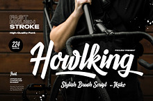 Howlking - Stylish Brush Script