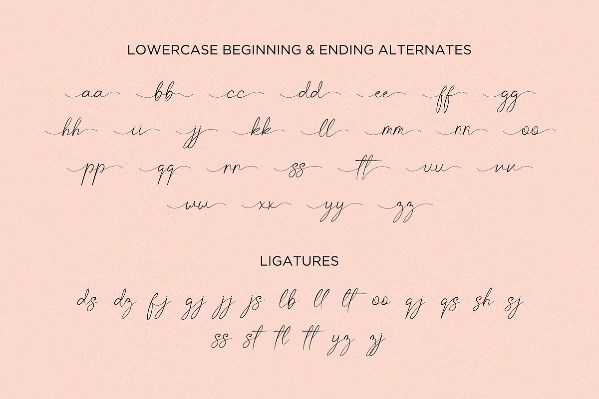 Vallenitta | beautiful script font, a Script Font by Lightsense (Photo 9 of 10)