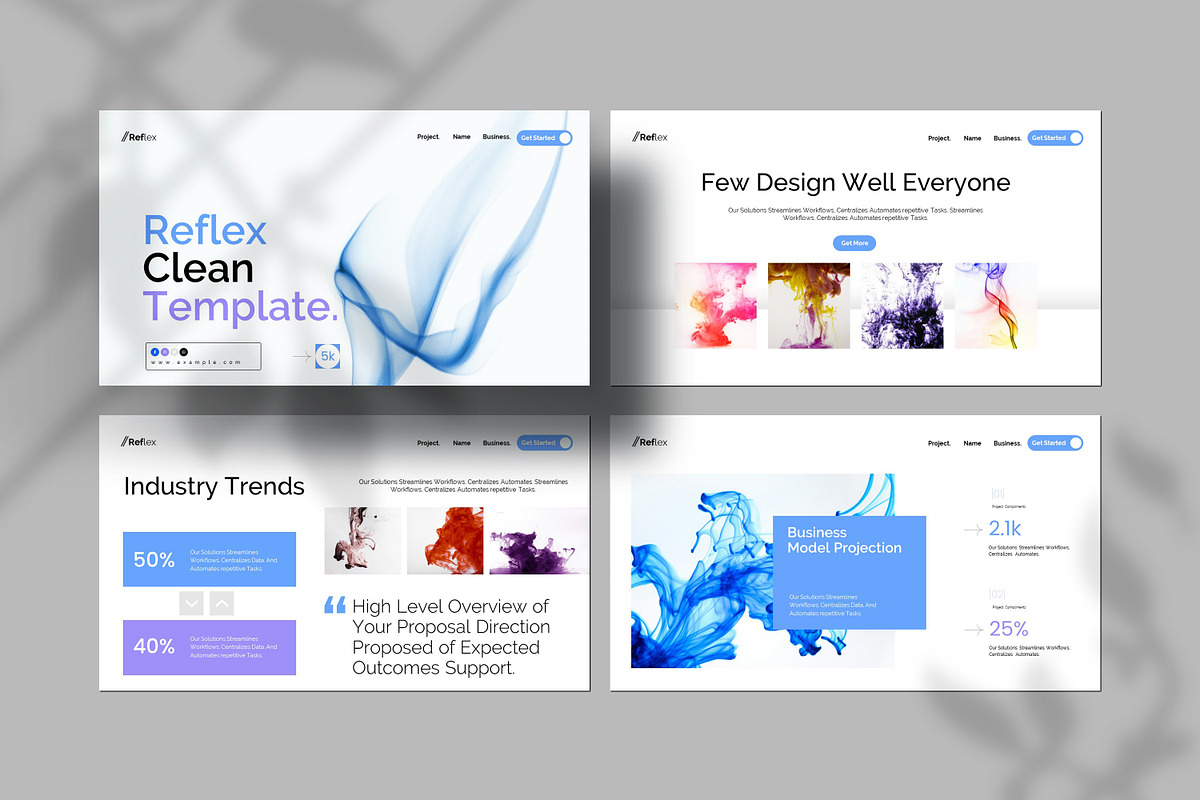 Reflex Clean Minimal Presentation, a Presentation Template by Soraclod (Photo 3 of 9)