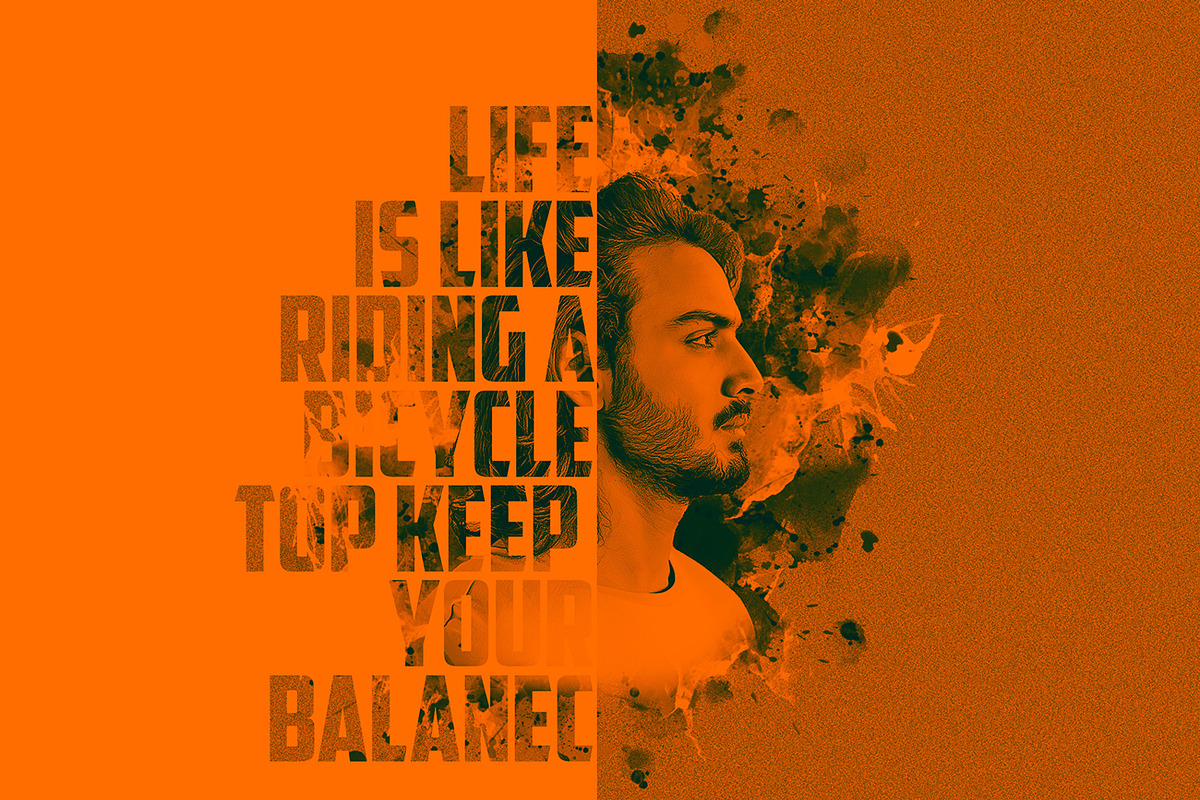 Text Cover Art Photoshop Action, an Action Add-On by Studio Retouch