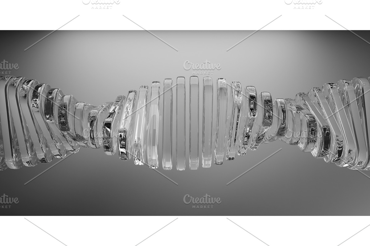 Abstract glass gray 3D background of, a Background Graphic by Marozhkastudio