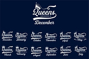 various months are born in design, a Branding & Logo Template by BARONSTD (Thumbnail 2 of 4)