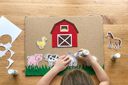 Clipart for Kids Animals & Buildings, an Animal Illustration by Image for Sale (Thumbnail 3 of 3)