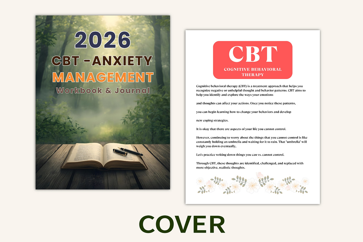 2026 CBT Anxiety Management Workbook preview 6