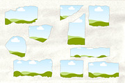 40+ Torn Paper Frames for Canva, a Presentation Template by Wicked Creative (Thumbnail 6 of 9)