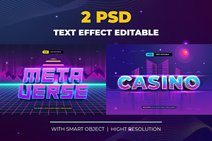 Retro PSD Text Effect, a Layer Style Add-On by Modaldesain