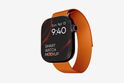 Smart Watch Mockup, a Product Mockup by graphypix (Thumbnail 2 of 4)