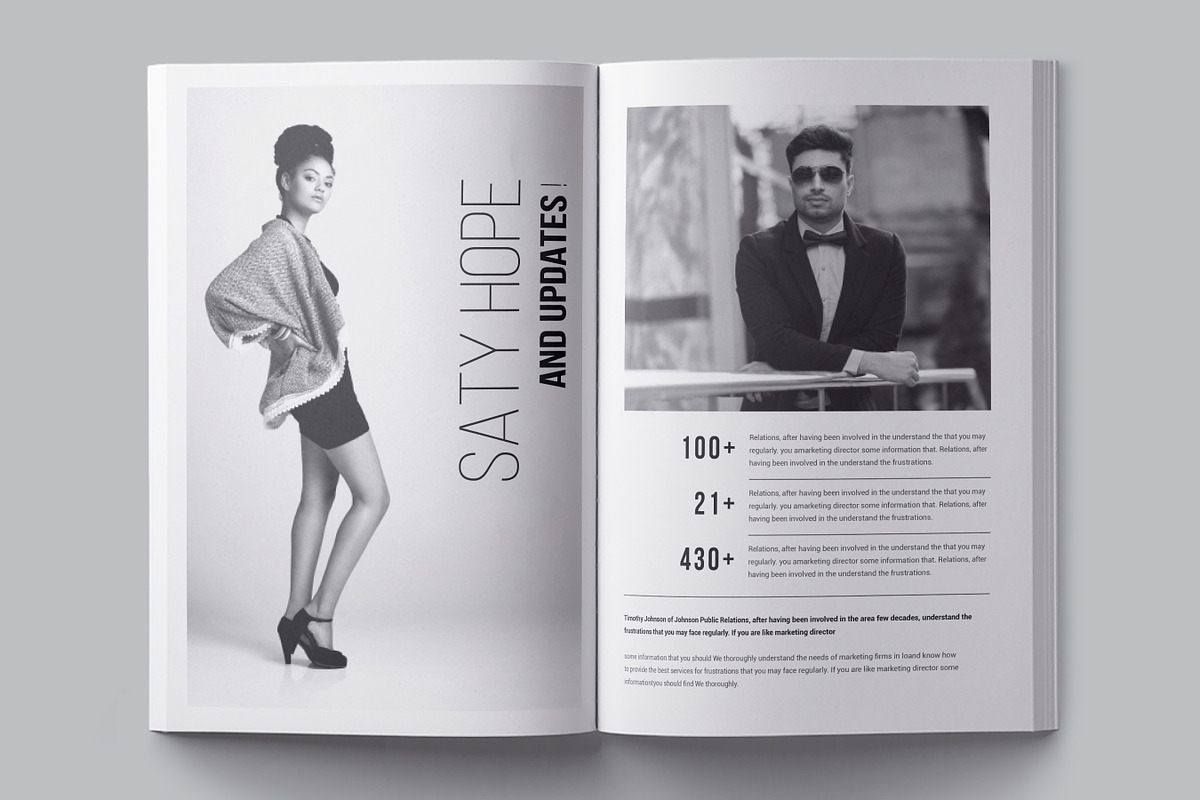 Fashion Lookbook Template, Canva, a Brochure Template by DesVert (Photo 7 of 10)