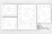 Modern Sketch Botanical Wedding Set, an Invitation Template by Azka Creative (Thumbnail 3 of 5)
