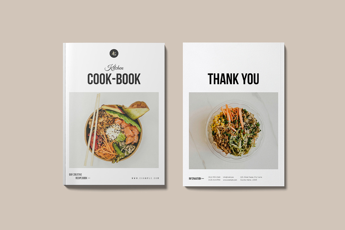 kitchen || Cookbook Template, a Brochure Template by GoldenGrid Studio (Photo 9 of 9)