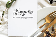 Flower Script Font, a Script Font by Densu Creative (Thumbnail 6 of 9)